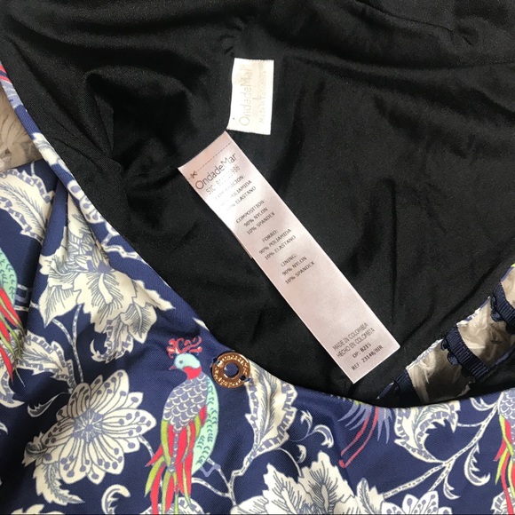 OndadeMar Bird of Paradise Long Sleeve Swimsuit A9 - Picture 10 of 13